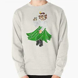Eret Sweatshirts - Eret-Cottage Core Pullover Sweatshirt RB1507