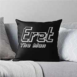 Eret Pillows - Eret The Man Throw Pillow RB1507