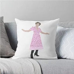 Eret Pillows - Eret Strawberry Dress Throw Pillow RB1507