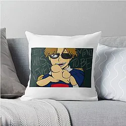 Eret Pillows - Eret saddist redraw Throw Pillow RB1507