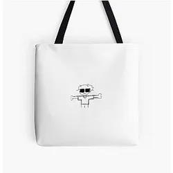 Eret Bags - Eret T Pose All Over Print Tote Bag RB1507