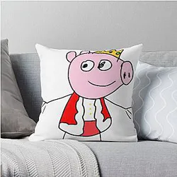 Eret Pillows - Eret Strawberry Dress Throw Pillow RB1507