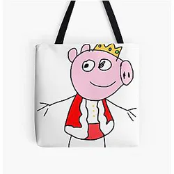 Eret Bags - Eret Strawberry Dress All Over Print Tote Bag RB1507
