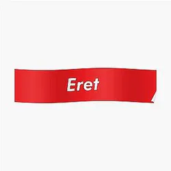 Eret Posters - Eret Logo Poster RB1507