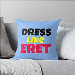 Eret Pillows - Dress like Eret Throw Pillow RB1507