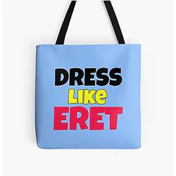 Eret Bags - Dress like Eret All Over Print Tote Bag RB1507