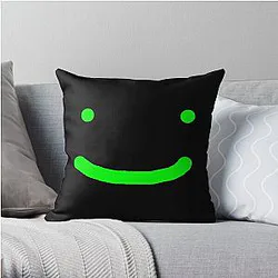 Dream Pillows - Dream Smile Minecraft youtuber Throw Pillow RB1507