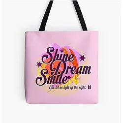Dream Bags - Shine Dream Smile All Over Print Tote Bag RB1507