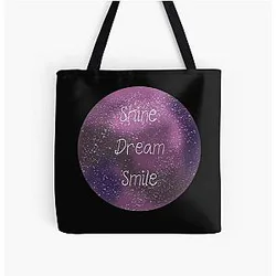 Dream Bags - Shine Dream Smile All Over Print Tote Bag RB1507