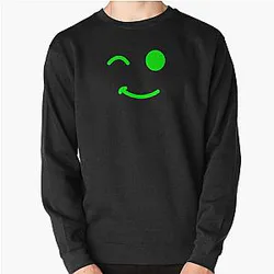 Dream Sweatshirts - Green Dream Smile Pullover Sweatshirt RB1507