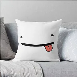 Dream Pillows - Funny Smile Throw Pillow RB1507