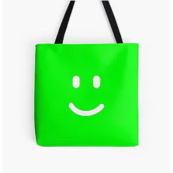 Dream Bags - Green Dream Smile All Over Print Tote Bag RB1507