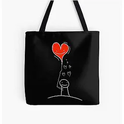 Dream Bags - Dream Smile Valentines Day Gift All Over Print Tote Bag RB1507
