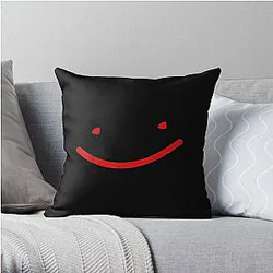 Dream Pillows - Dream Smile Red Throw Pillow RB1507