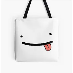 Dream Bags - Funny Smile All Over Print Tote Bag RB1507