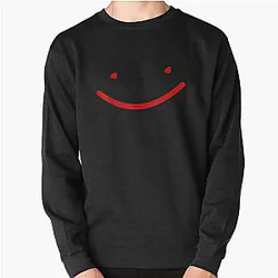 Dream Sweatshirts - Dream Smile Red Pullover Sweatshirt RB1507