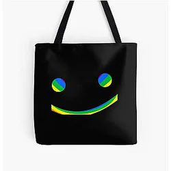 Dream Bags - Dream Smile Rainbow All Over Print Tote Bag RB1507