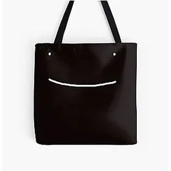 Dream Bags - Dreamwastaken Smiley Face Pullover Hoodie All Over Print Tote Bag RB1507