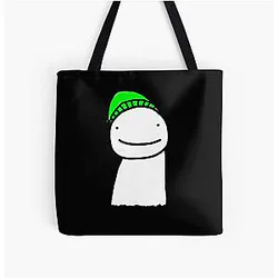 Dream Bags - Dream Smile Cuffed Beanie  All Over Print Tote Bag RB1507