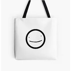 Dream Bags - Dream Smile Logo All Over Print Tote Bag RB1507