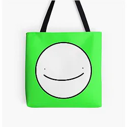 Dream Bags - Dream Smile Circle All Over Print Tote Bag RB1507