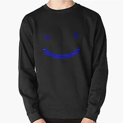 Dream Sweatshirts - 7  Dream Smile Merch Blue Pullover Sweatshirt RB1507