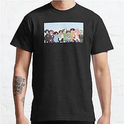 Sapnap T-shirts - Sapnap Group Photograph Classic T-Shirt RB1507