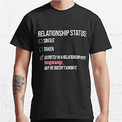 Sapnap T-shirts - Relationship with Sapnap Classic T-Shirt RB1507
