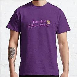 Purpled T-shirts - Purpled Supremacy Classic TShirt RB1507