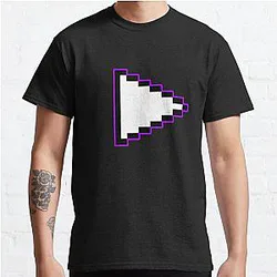Purpled T-shirts - Purpled Funny Gamer Classic TShirt RB1507