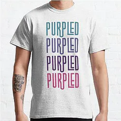 Purpled T-shirts - Purpled Classic TShirt RB1507