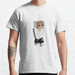 Punz T-shirts - Punz Minecraft Character Classic T-Shirt RB1507