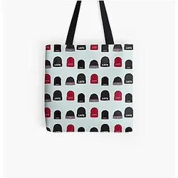 Quackity Bags - Quackity Beanie All Over Print Tote Bag RB2905