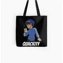 Quackity Bags - Quackity and Karl  All Over Print Tote Bag RB2905