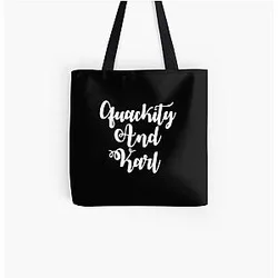 Quackity Bags - Quackity And Karl  All Over Print Tote Bag RB2905