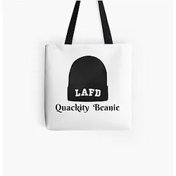 Quackity Bags - Quackity Beanie  All Over Print Tote Bag RB2905