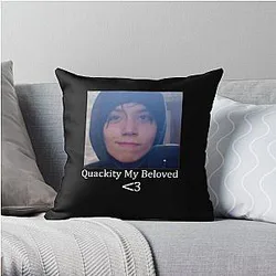 Quackity Pillows - Quackity My Beloved Throw Pillow RB2905