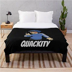 Quackity Blankets - Quackity and Karl  Throw Blanket RB2905