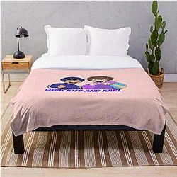 Quackity Blankets - Quackity and Karl Throw Blanket RB2905