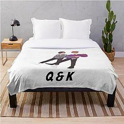 Quackity Blankets - Quackity and Karl Throw Blanket RB2905