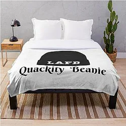Quackity Blankets - Quackity Beanie  Throw Blanket RB2905