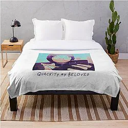 Quackity Blankets - Quackity My Beloved Throw Blanket RB2905