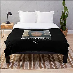 Quackity Blankets - Quackity My Beloved  Throw Blanket RB2905