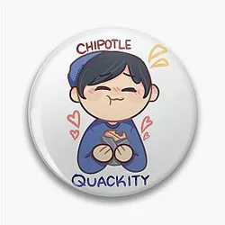 Quackity Pins - Quackity (mcyt+food) Pin RB2905
