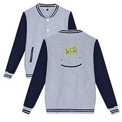 Fashion Ranboo Printing Baseball Jacket RB2911