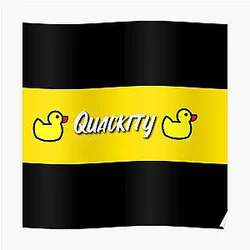 Quackity Posters - Grab It Fast - Quackity  Poster RB2905