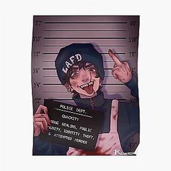 Quackity Posters - Quackity Mugshot Poster RB2905