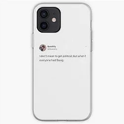 Quackity Cases - Quackity Tweet iPhone Soft Case RB2905