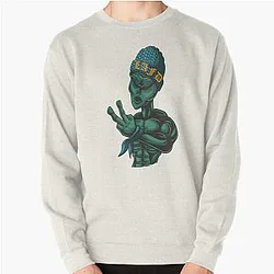 Quackity Sweatshirts - Quackity beanie Pullover Sweatshirt RB2905