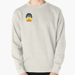 Quackity Sweatshirts - Quackity Duck LAFD Beanie  Pullover Sweatshirt RB2905